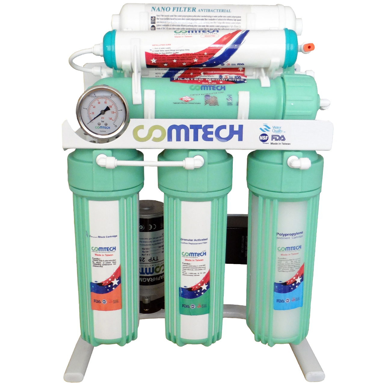 دستگاه تصفیه آب خانگی کامتک RO9-COMTECH-9770