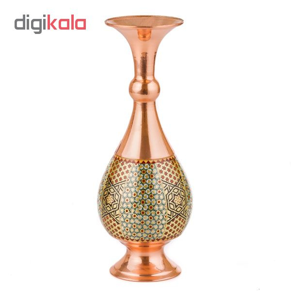 گلدان خاتم کاری مدل SH_3939 مجموعه 2 عددی