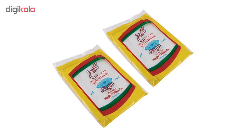 کاور لباس نگین کد 006 دو بسته 12 عددی