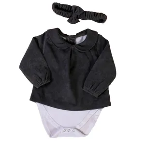 ست بادی و هدبند نوزادی مدل chg4953