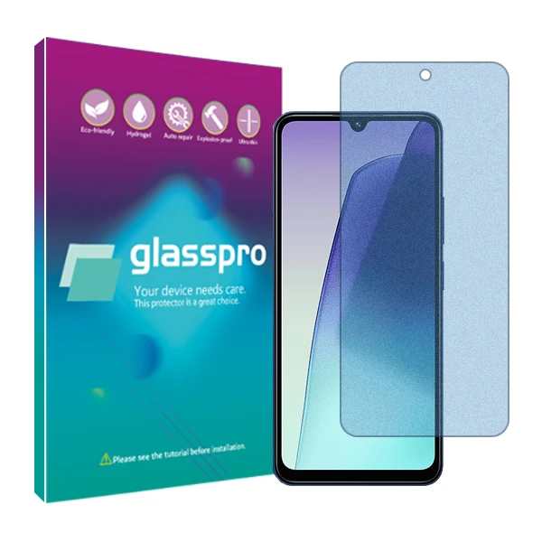 محافظ صفحه نمایش مات ضداشعه آبی گلس پرو مدل Resistant مناسب برای گوشی موبایل شیائومی Redmi 14C