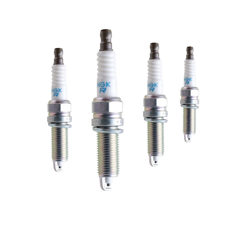 شمع خودرو ان جی کی مدل تک پلاتینی پایه بلند یورو 4 کد LZKR6B-E 94937 بسته 4 عددی