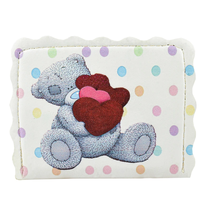 کیف پول دخترانه مدل Double Love Bear 8484