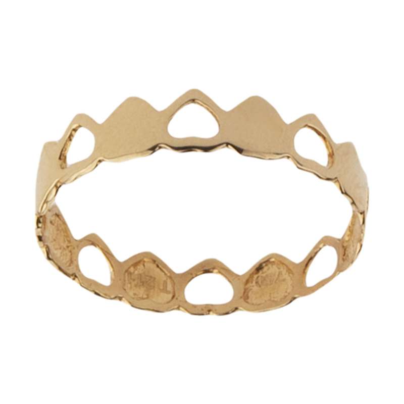 انگشتر طلا 18 عیار زنانه گالری مرجان مدل 10114 انگشتر طلا 18 عیار زنانه گالری مرجان مدل 10114