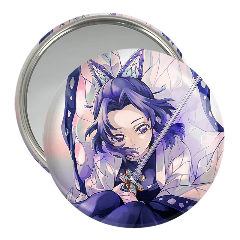 آینه جیبی خندالو مدل شینوبو کاکوچو انیمه شیطان کش  کد 11480