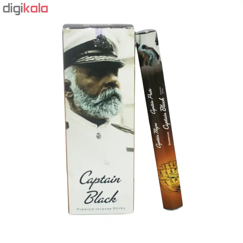 عود خوشبو کننده دارشان مدل CAPTAIN BLACK