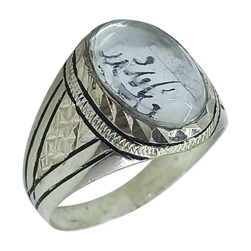 انگشتر نقره مردانه سلین کالا مدل دُر کد ce-As120