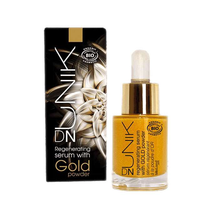 سرم بازسازی کننده دی ان یونیک مدل Ultime Regenerating Serum with Gold Powder حجم 15 میلی لیتر