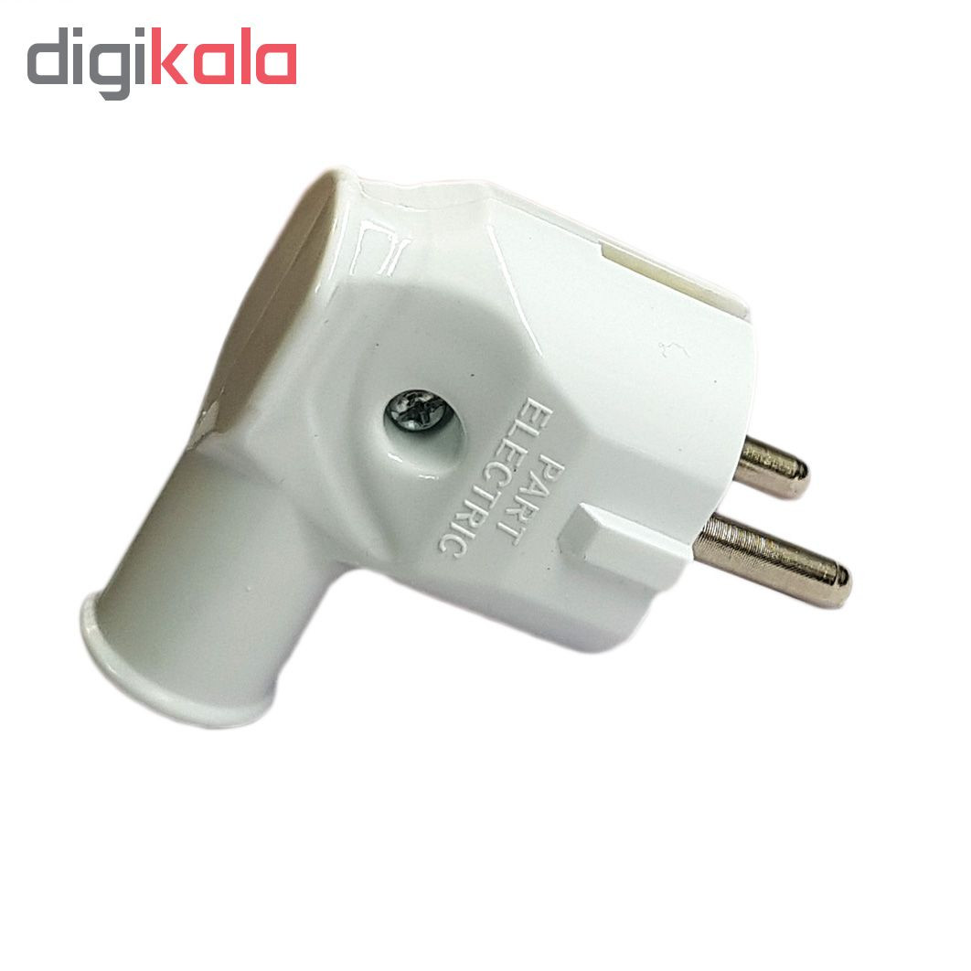 دوشاخه برق پارت الکتریک مدل P973 دوشاخه برق پارت الکتریک مدل P973