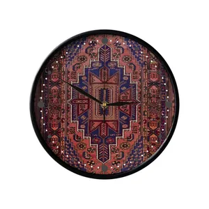 ساعت دیواری مدوپد طرح فرش زنجان مدل C-Zanjan08