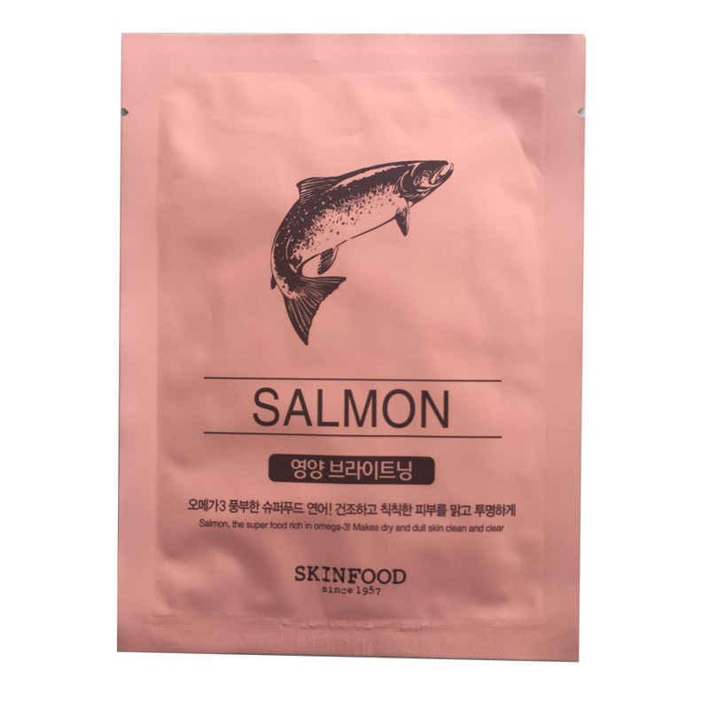 ماسک صورت نقابی اسکین فود مدل SALMON