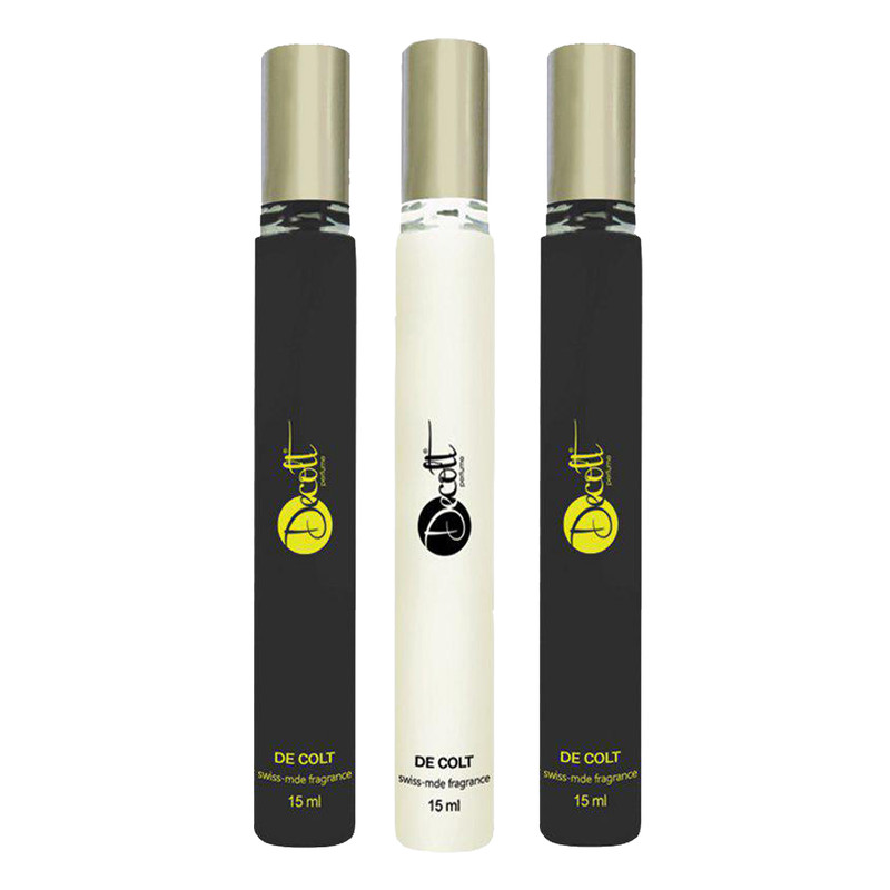 عطر جیبی دکلت مدل 62 مجموعه 3 عددی