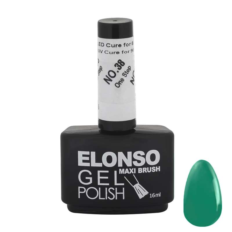 لاک ژل ناخن الونسو مدل پروفیشنال بیوتی شماره 38