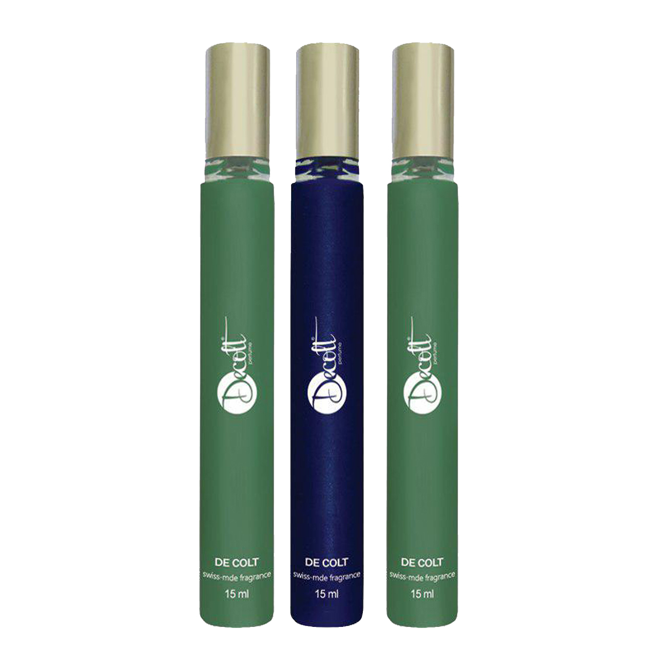 عطر جیبی مردانه دکلت مدل 61 مجموعه 3 عددی
