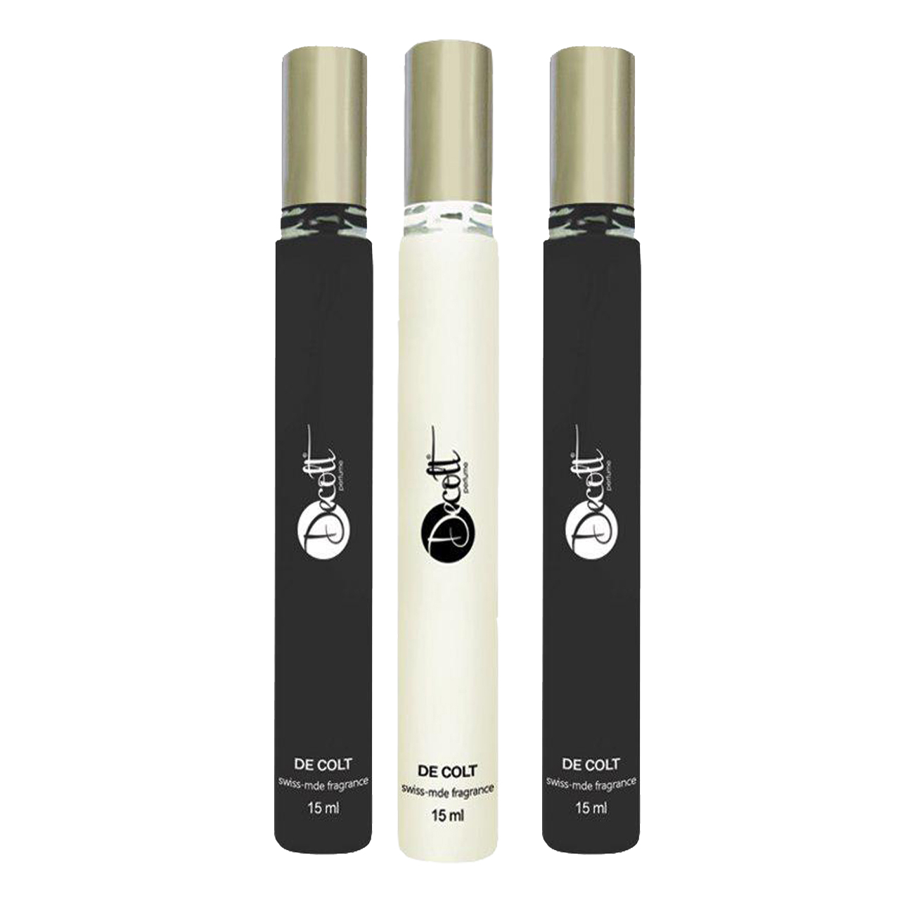 عطر جیبی مردانه دکلت مدل 61 مجموعه 3 عددی