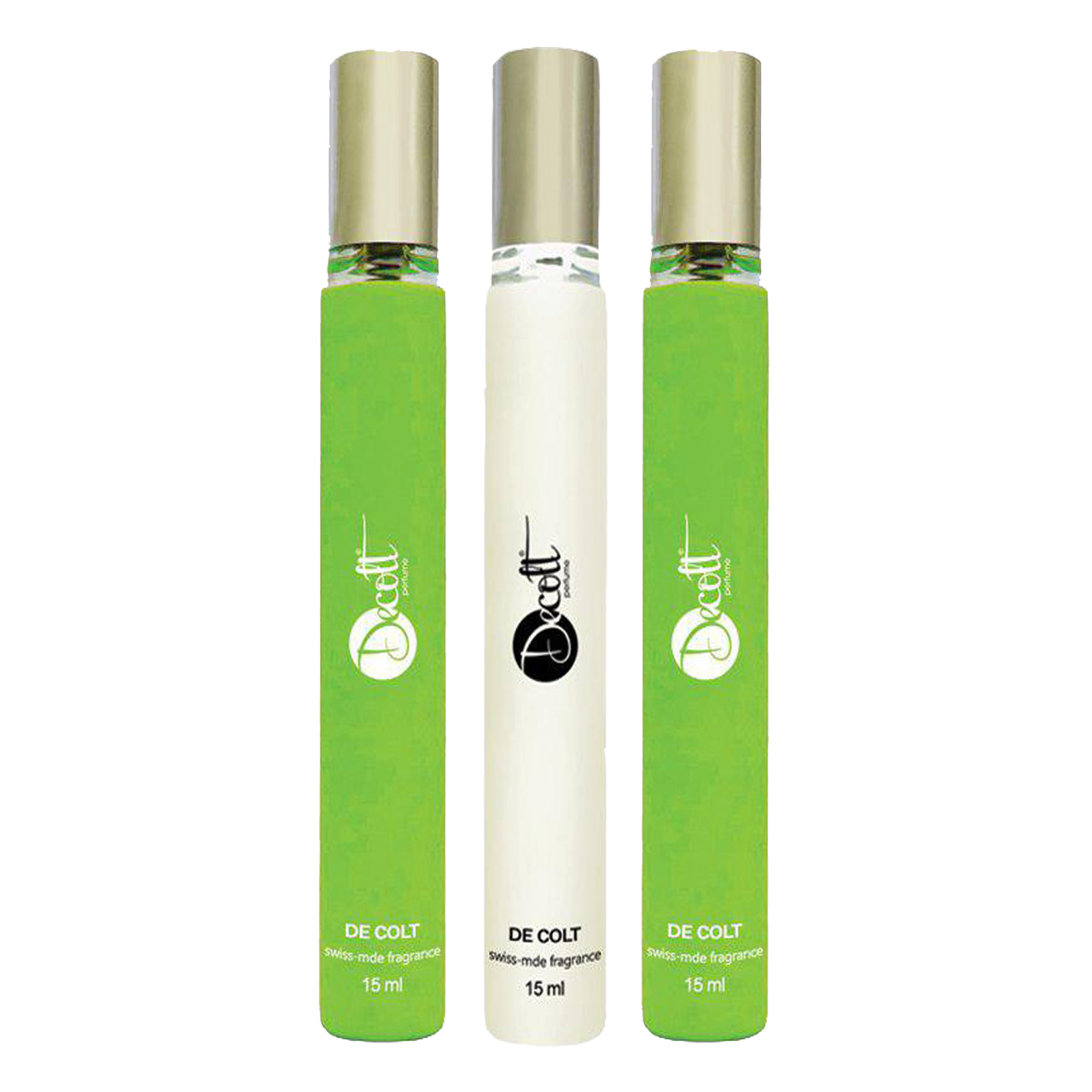 عطر جیبی مردانه دکلت مدل 60 مجموعه 3 عددی