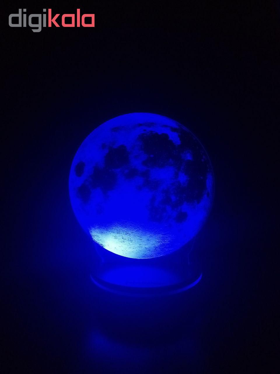 چراغ خواب پارسافن لیزر طرح کره ماه کد pn1