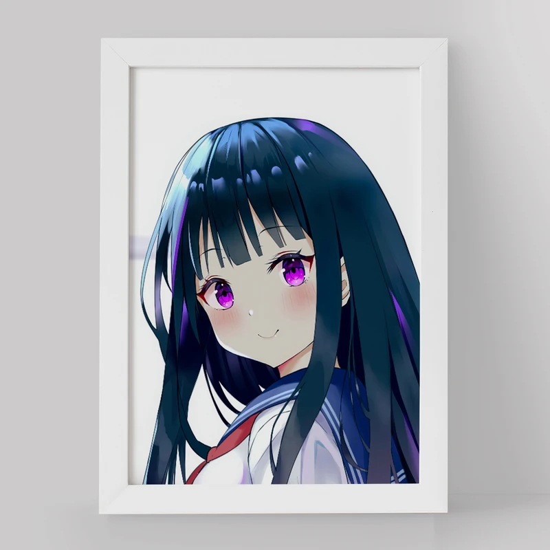 تابلو خندالو مدل چیتاندا انیمه هیوکا Hyouka کد 17051