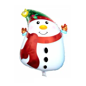 بادکنک فویلی سورتک طرح آدم برفی کریسمس مدل STCH161