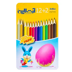 مداد رنگی 12+2 رنگ آرت لاین مدل ECP-12/IL