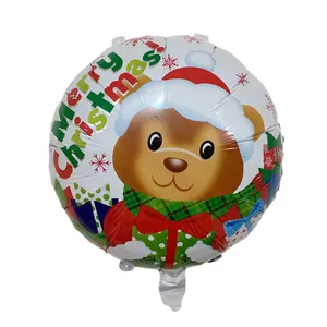 بادکنک فویلی سورتک طرح کریسمس مدل STCH162