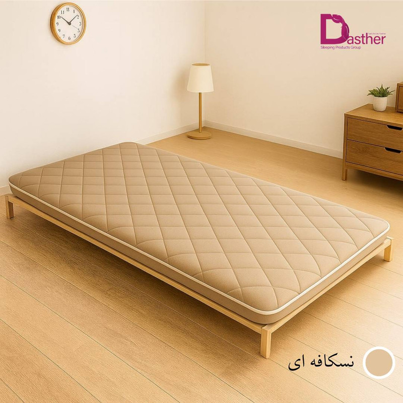 تشک مهمان دستر مدل دوبل سیمپل 1 نفره سایز 95*195 سانتی متر