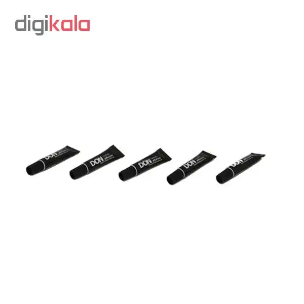 چسب مژه مصنوعی دان مدل Plus 6 مقدار 1 گرم بسته 10 عددی