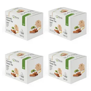 دمنوش لاغری چای سبز معطر پیرامید بگ فلوریست 4 بسته 14 عددی