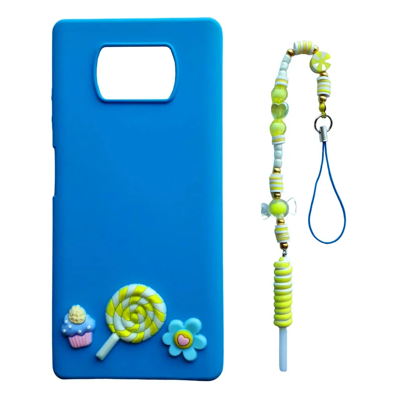 کاور طرح آبنبات کد A11497 مناسب برای گوشی موبایل شیائومی Poco X3 / X3 Pro به همراه بند آویز