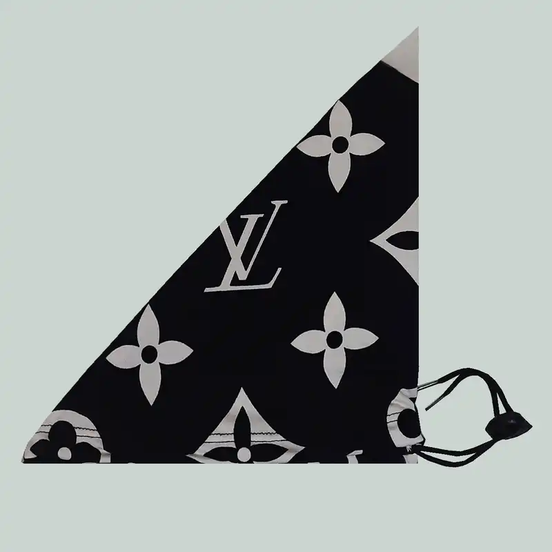 دستمال سر و گردن مدل LV-BLACK30