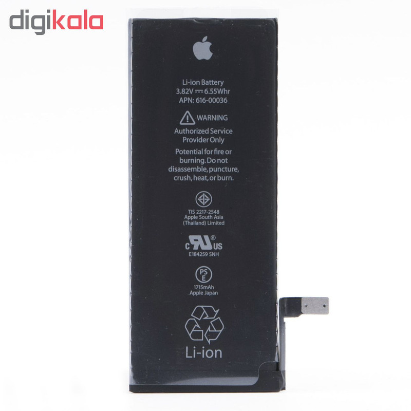 باتری گوشی موبایل مدل APN00036-616 با ظرفیت 1810mAh مناسب برای گوشی موبایلi6