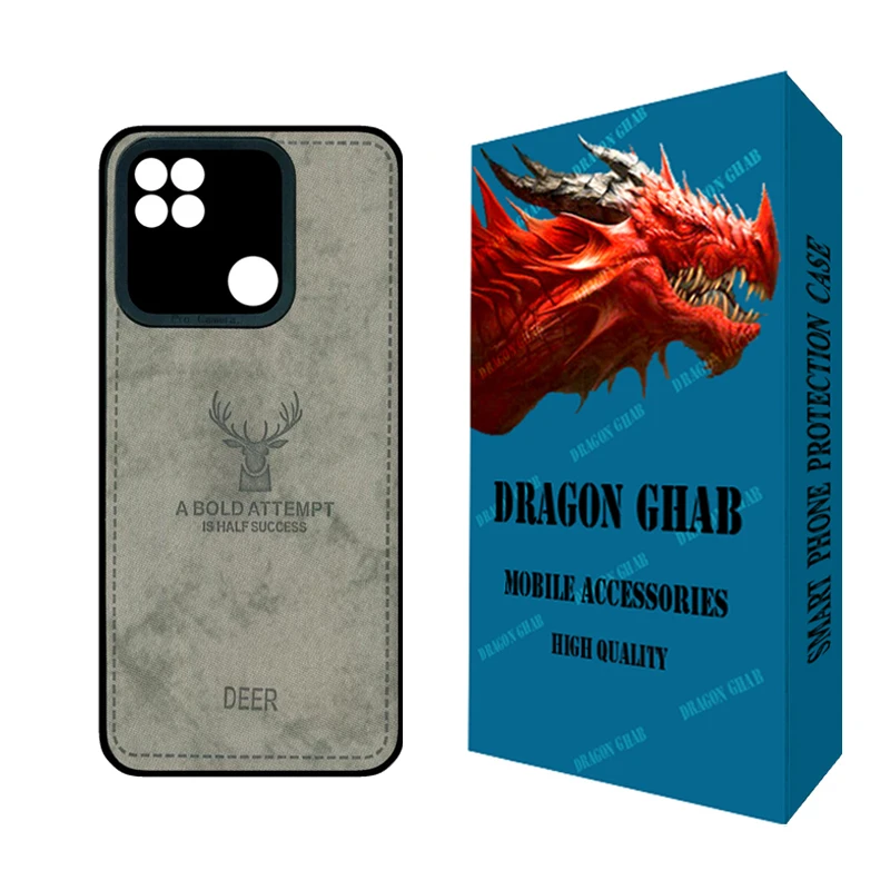 کاور دراگون قاب مدل گوزنی مناسب برای گوشی موبایل شیائومی Redmi 10A