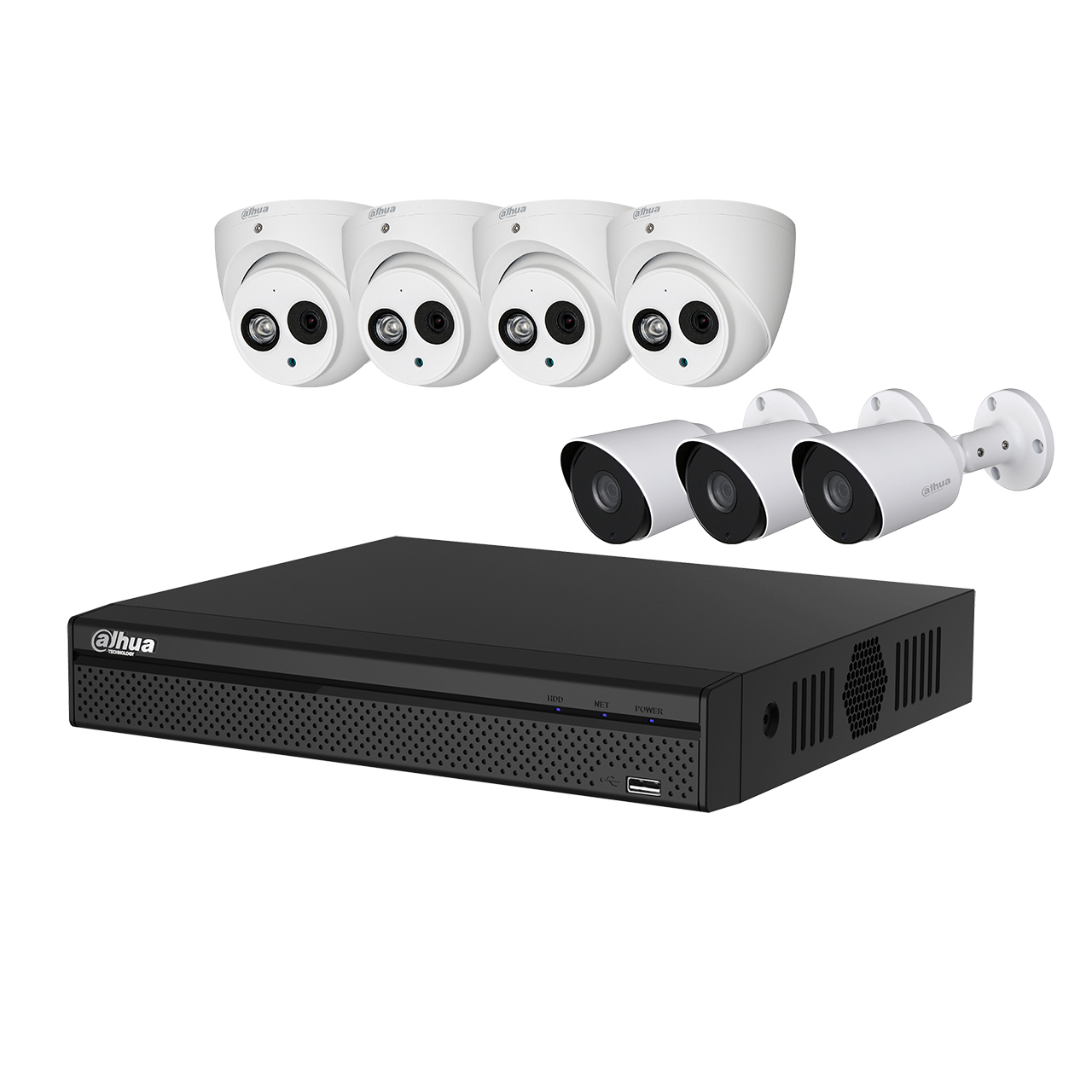 سیستم امنیتی داهوا مدل DACP72A4340-W