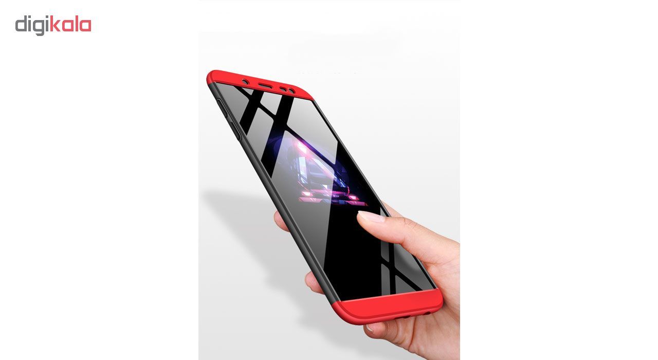خرید اینترنتی با تخفیف ویژه کاور 360 درجه MMS مدل Full Protection مناسب برای گوشی موبایل سامسونگ Galaxy J6 2018 به همراه محافظ صفحه نمایش شیشه ای