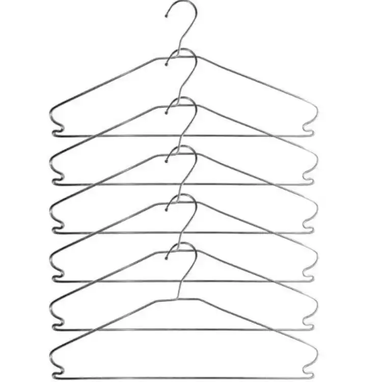 چوب لباسی لوکس کد 3617774 بسته ۶ عددی