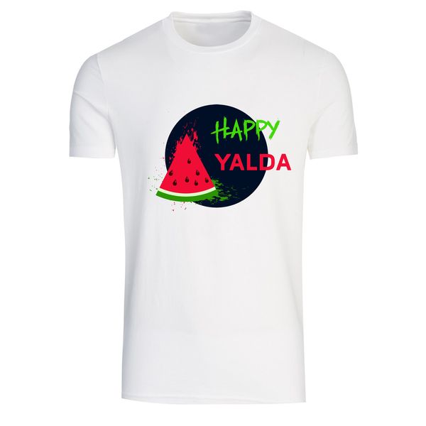 تی شرت زنانه طرح یلدا مبارک کد H8