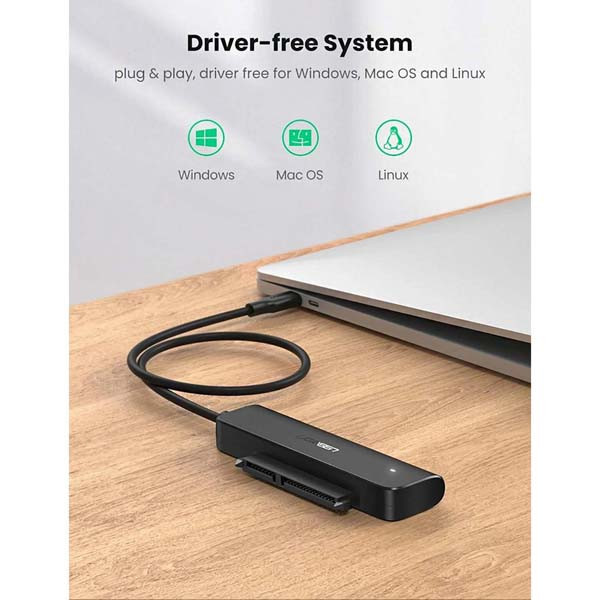 مبدل USB-C به SATA 3.0 یوگرین مدل 70610-CM321