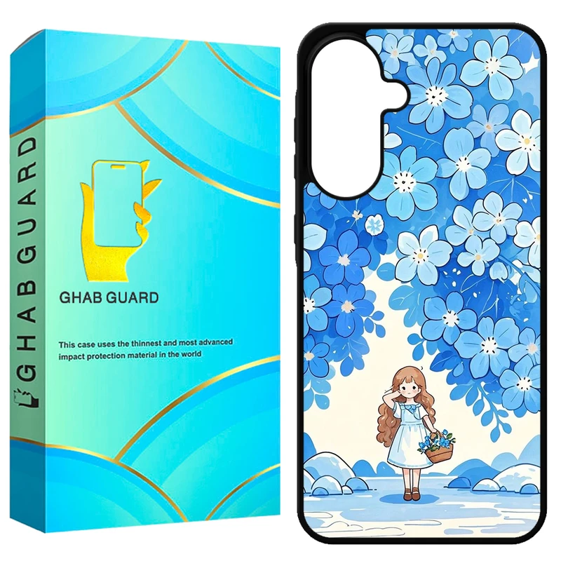 کاور قاب گارد طرح دخترانه مدل GA57 مناسب برای گوشی موبایل سامسونگ Galaxy A57