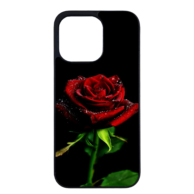 کاور طرح گل رز مناسب برای گوشی موبایل اپل iphone 13 pro max