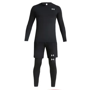 ست تی شرت و شلوار ورزشی مردانه آندر آرمور مدل heatgear