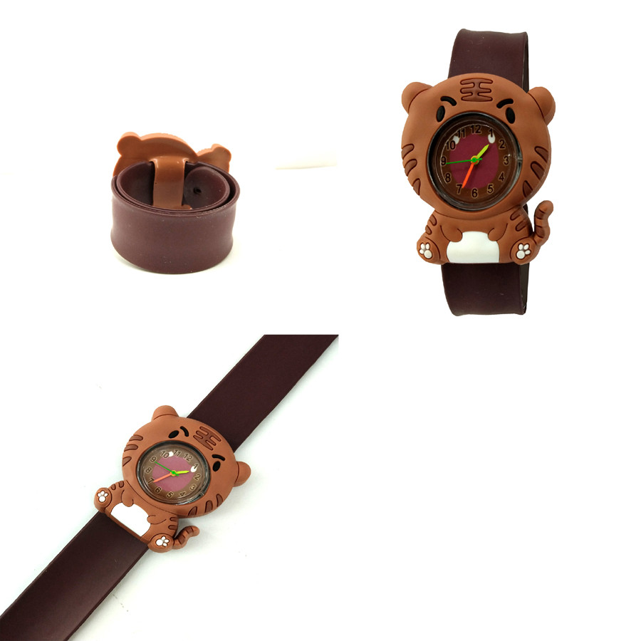 ساعت مچی عقربه ای بچگانه مدل ببری کد 1 ساعت مچی عقربه ای بچگانه مدل ببری کد 1