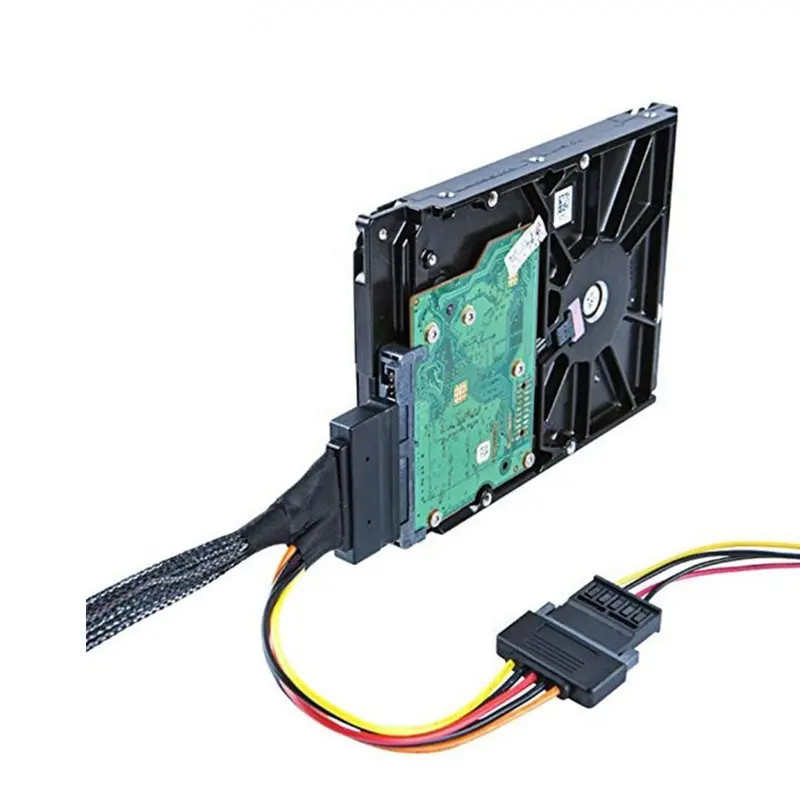 کابل تبدیل SFF-8654 4i به SFF-8639 U.2 NVMe / SATA اسمارطور مدل SM65
