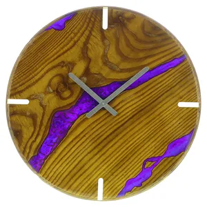 ساعت دیواری چوبین ترموود کد 0024