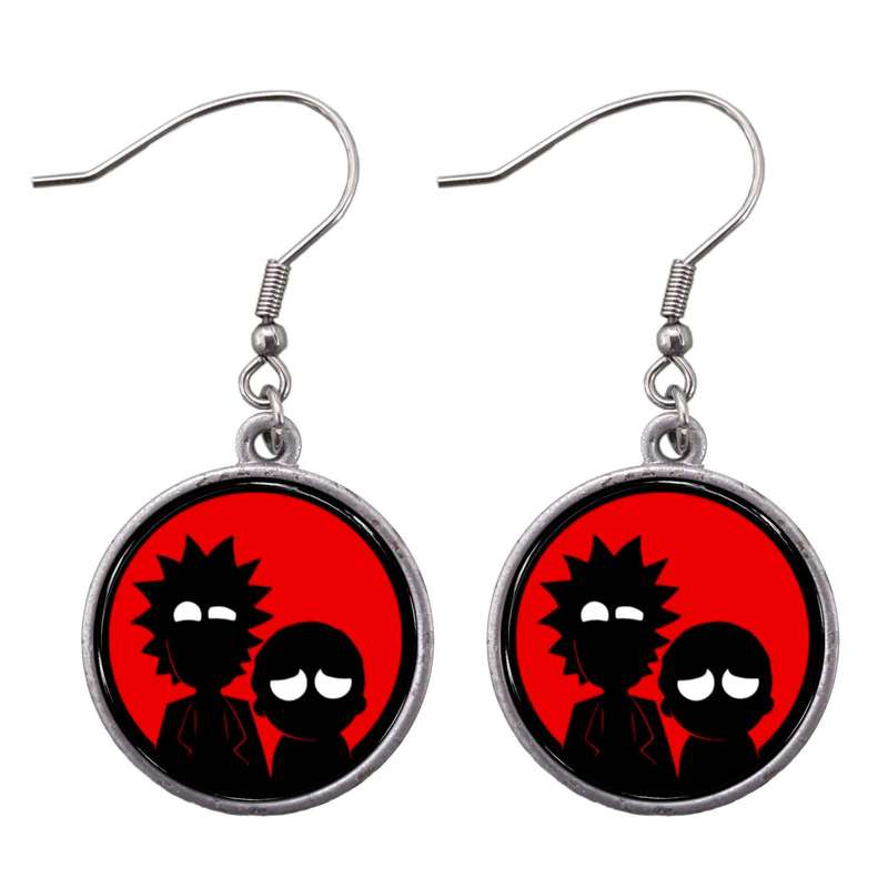 گوشواره دخترانه مدل ریک و مورتی کد 45 گوشواره دخترانه مدل ریک و مورتی کد 45