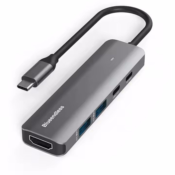 هاب پنج پورت USB-C بلو اند لس مدل HC506