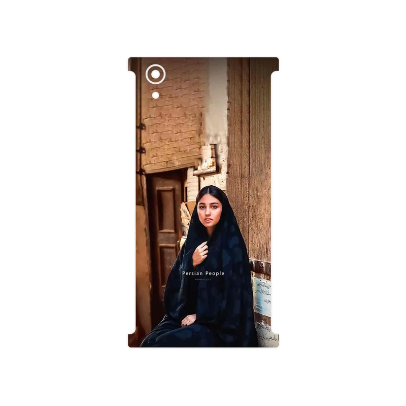 برچسب پوششی ماهوت مدل Portrait of an Iranian Woman مناسب برای گوشی موبایل سونی Xperia XA1 Plus