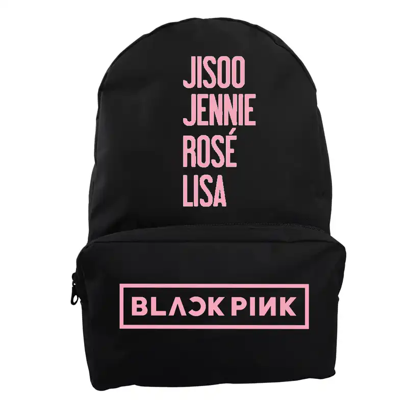 کوله پشتی مدل گروه بلک پینک کد KP-004