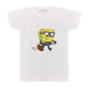 تی شرت بچگانه پرمانه طرح باب اسفنجی کد pmt.1203