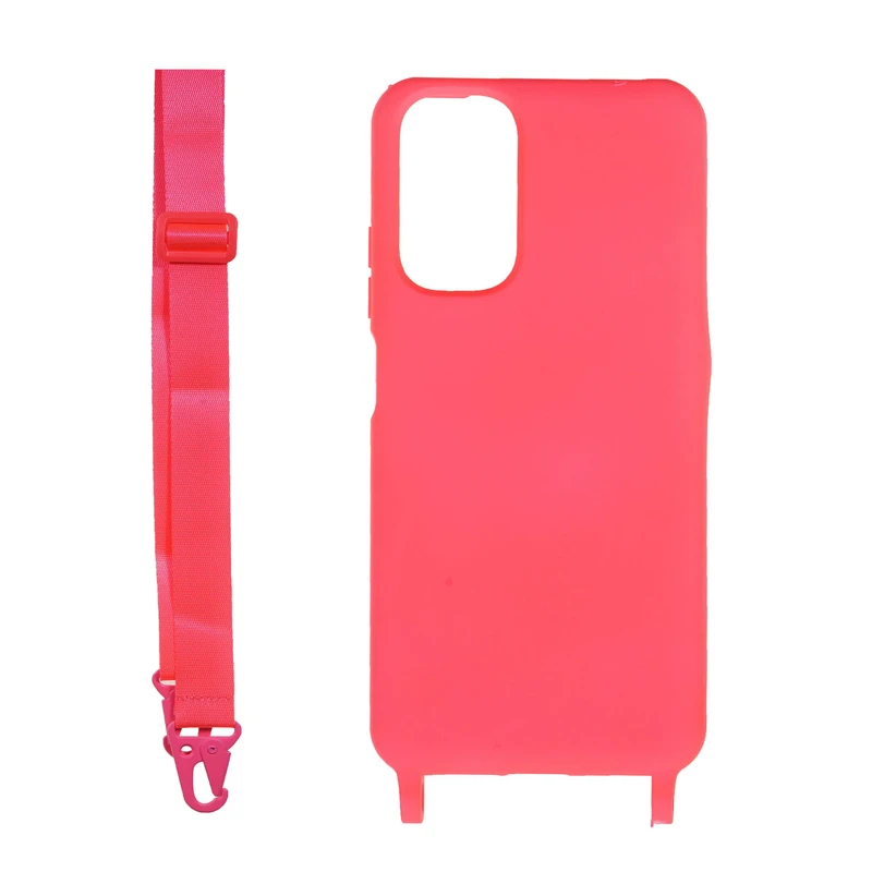 کاور مدل سیلیکونی کد MS مناسب برای گوشی موبایل شیائومی Redmi Note 11S/11 4G به همراه بند