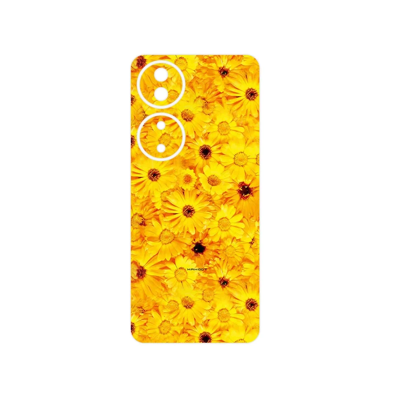 برچسب پوششی ماهوت مدل Yellow_Flower مناسب برای گوشی موبایل آنر X7b